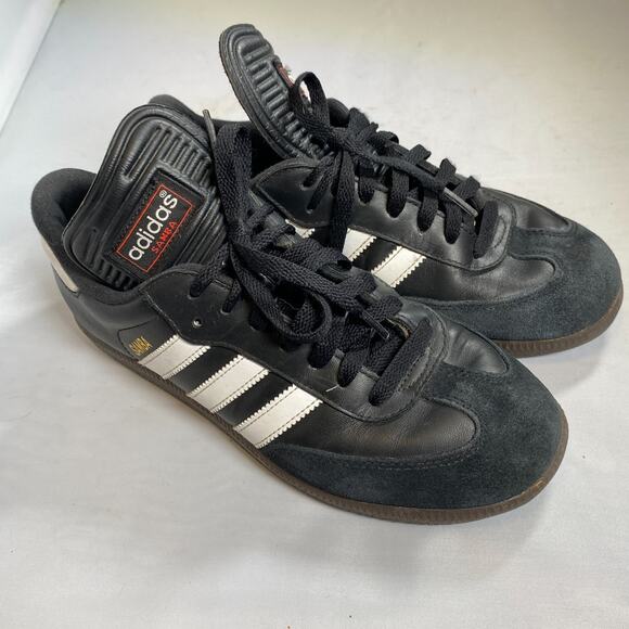 Adidas Samba Classic Shoes Black/White Men 6.5Soccer Futbol Casual - Picture 1 of 7